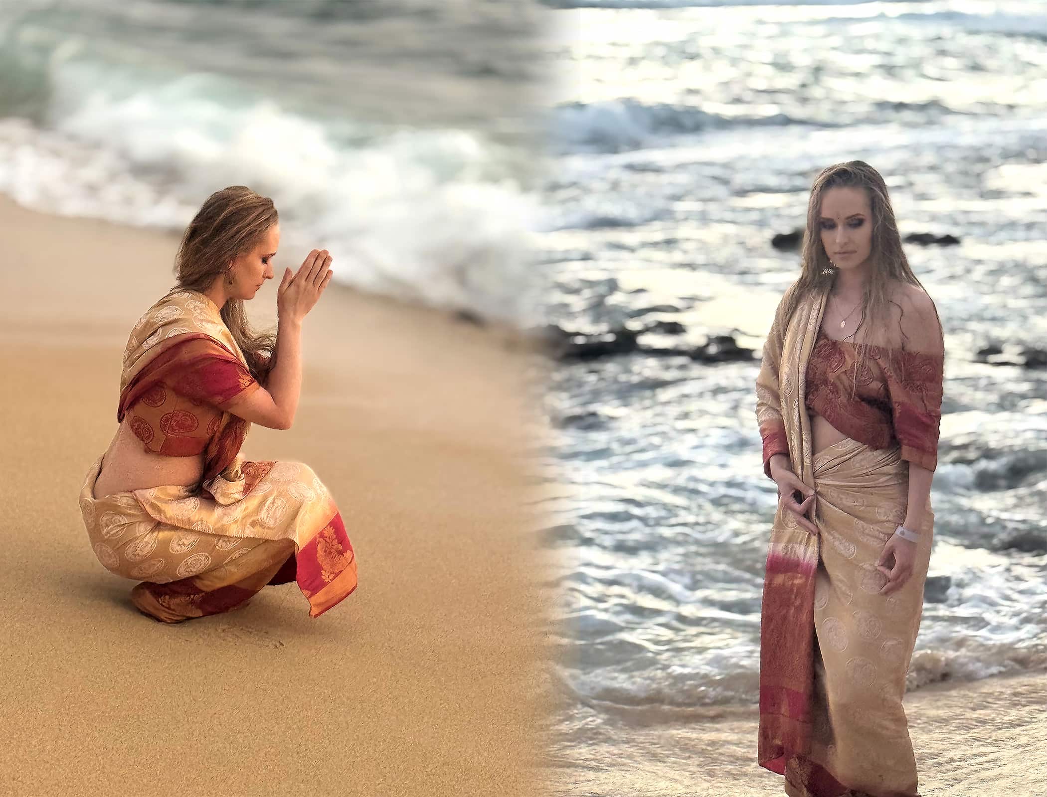 Tantric massage illustration